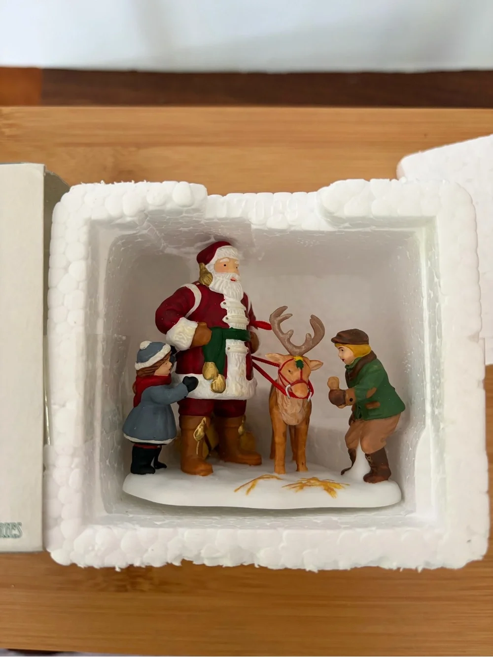 Vintage Department 56 Santa in the City Figurine. Christmas in the City Series